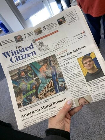 The Winsted Citizen's first edition in February 2023.